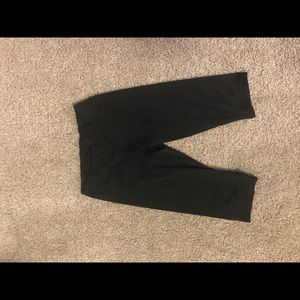 Black workout pants